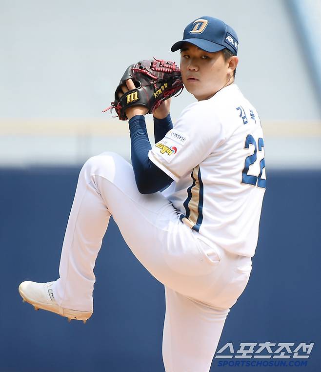 31일 창원 NC파크에서 열린 한화-NC전. NC 선발투수 김녹원이 투구하고 있다. 창원=정재근 기자 cjg@sportschosun.com/2025.5.31/