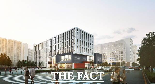 건양사이버대학교 신축 교사 조감도. /건양사이버대