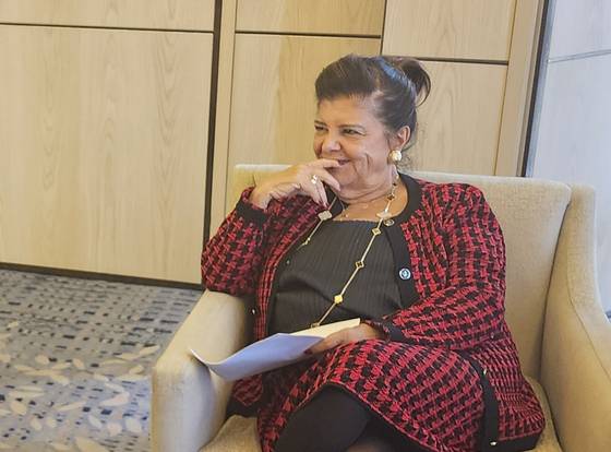 브라질 유통기업 매거진 루이자의 루이자 헬레나 트라자노 CEO. 사진 SK바이오사이언스