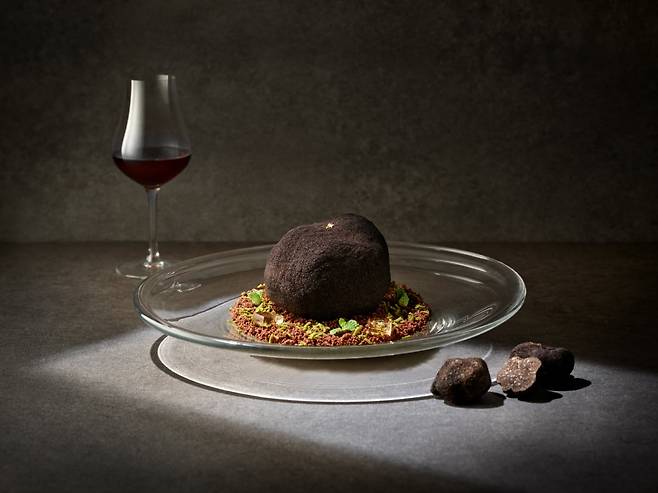 더 라이브러리 '트러플 아이스크림'. 사진=서울신라호텔