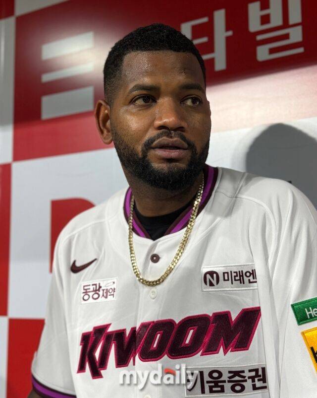 키움 히어로즈 라울 알칸타라./고척 = 박승환 기자