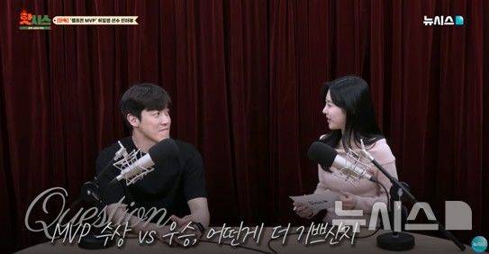 [서울=뉴시스] 서울 중구 충무로 뉴시스 본사를 찾아 인터뷰하는 허일영 선수. 2025.05.27