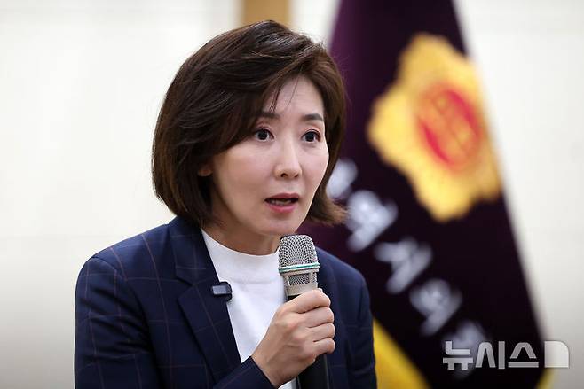 [대구=뉴시스] 이무열 기자 = 나경원 국민의힘 의원. 2025.04.21. lmy@newsis.com