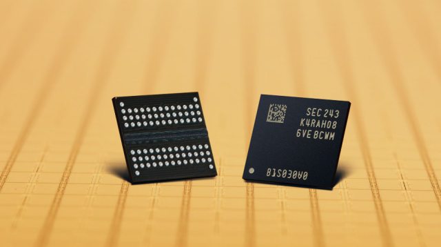 삼성전자의 12나노급 D램. 사진제공=삼성전자