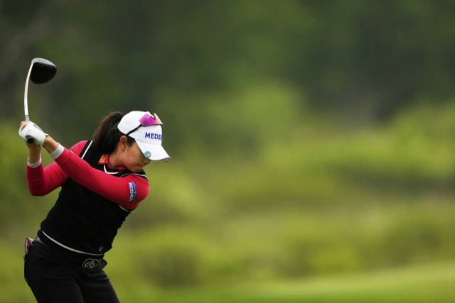 공동 2위에 나선 김아림. 사진 제공=AP연합뉴스