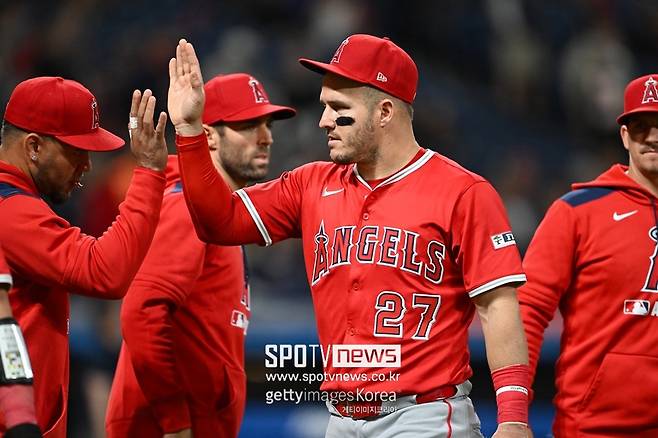 ▲ 마이크 트라웃.