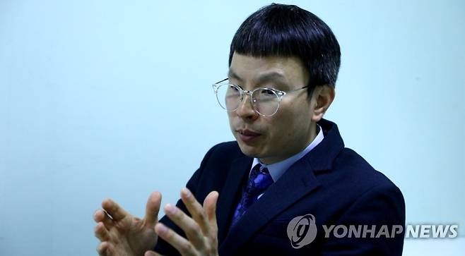 고아권익연대 조윤환 대표 [연합뉴스 사진]