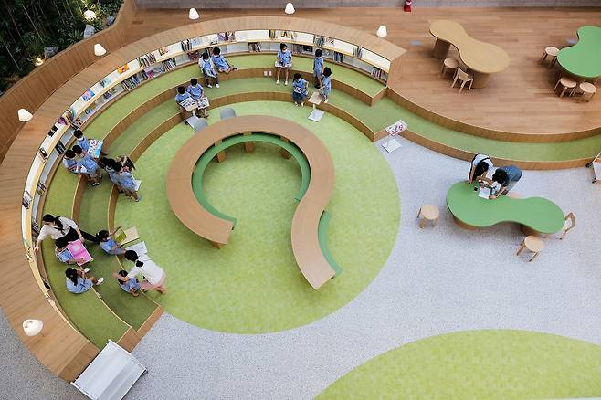 부산 어린이복합문화공간 '들락날락' 어린이도서관 [부산시 제공]