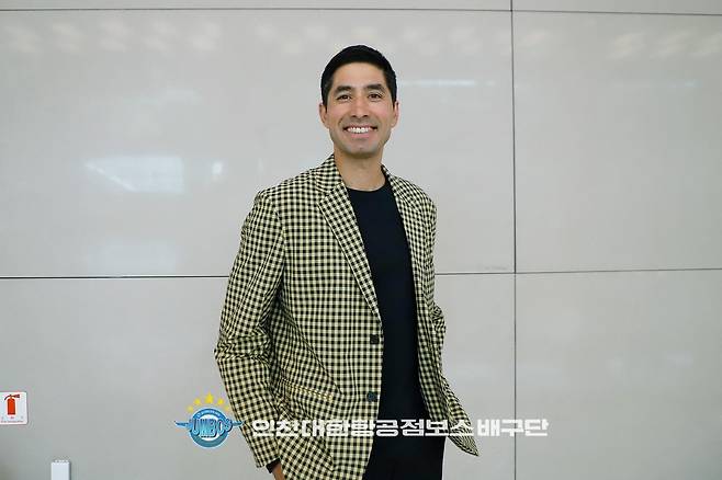 입국한 하파엘 헤드위즈 대한항공 신임 코치 [대한항공 SNS 캡처. 재판매 및 DB 금지]