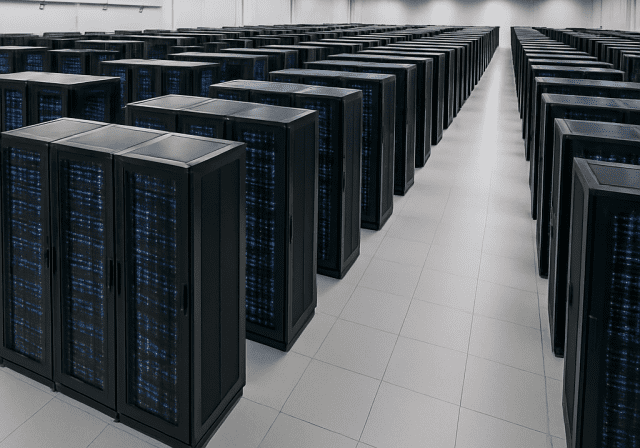 가상화 시스템이 주로 쓰이는 데이터센터(이미지=챗GPT)