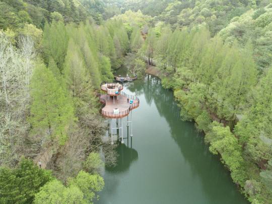 미동산수목원 인증샷 장소. 충북도 제공