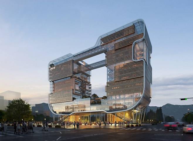 강북구 신청사 조감도