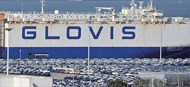 경기 평택항 내 수출전용부두 모습 [헤럴드DB]