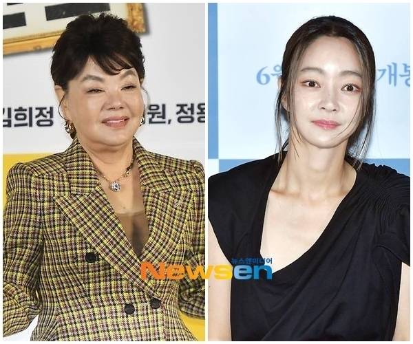 왼쪽부터 김수미, 서효림/뉴스엔DB