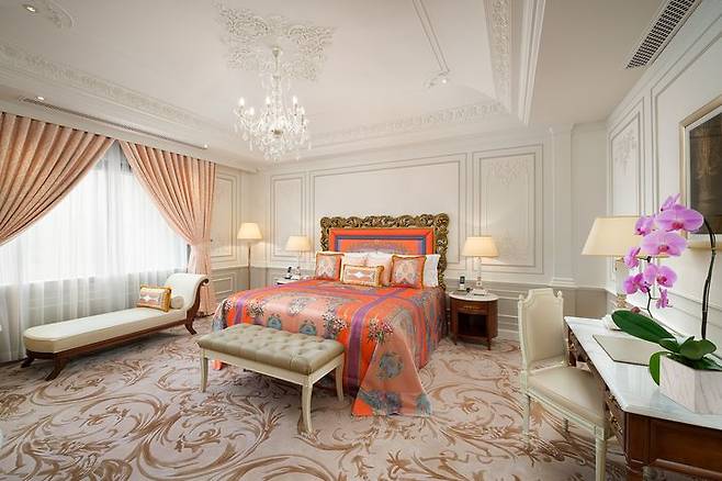 SJM의 '팔라초 베르사체 마카오' 객실 *재판매 및 DB 금지