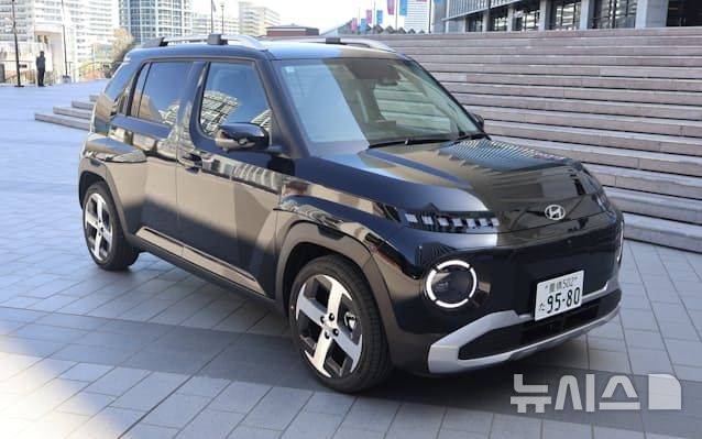 [광주=뉴시스] 현대자동차가 일본에서 판매 중인 소형 전기차 '인스터(한국명 캐스퍼 일렉트릭)'. (사진=뉴시스 DB). photo@newsis.com
