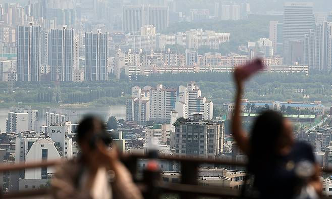 서울시내 아파트의 모습. 뉴스1