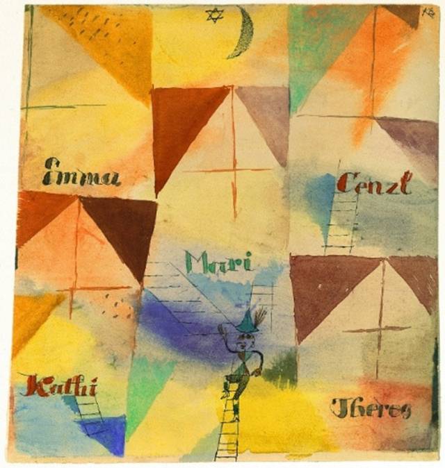 파울클레의 1919년작 '바이에른인 돈 지오바니' ⓒ뉴욕구겐하임