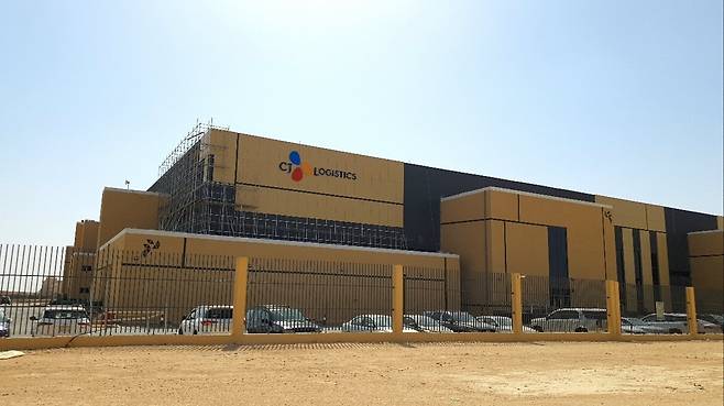 CJ대한통운 사우디GDC 전경. (CJ대한통운 제공)