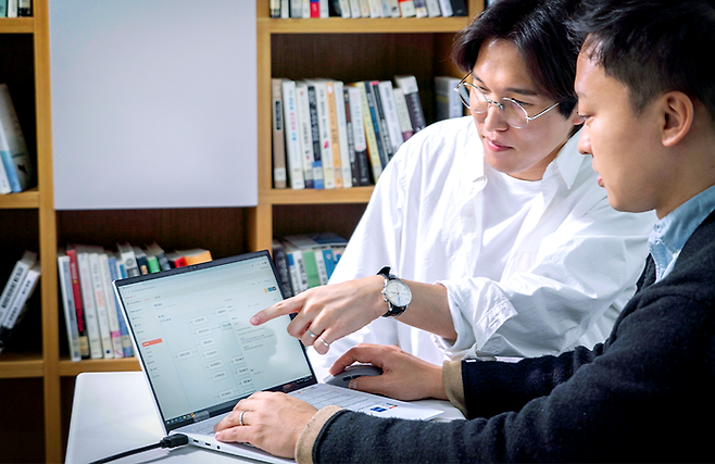 SKT AI CCaaS를 운영하고 있는 모습ⓒSK텔레콤 뉴스룸