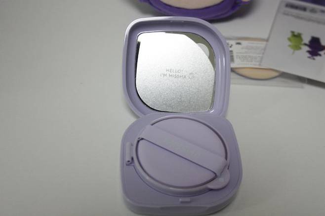 쿠션 제품의 내부 모습. ⓒ데일리안 남가희 기자