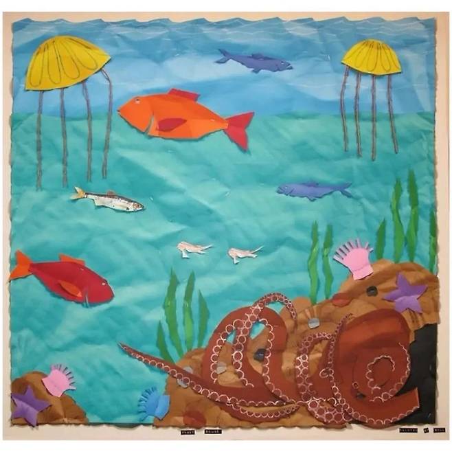 초등학생 미술작품 같은 현대미술