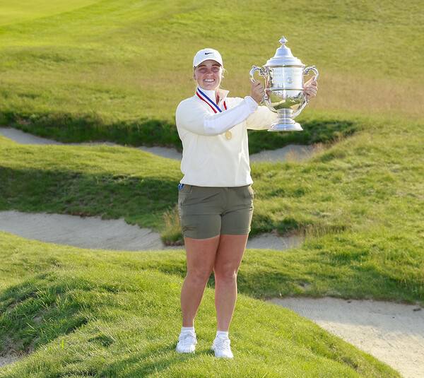 유해란, 고진영, 전인지, 박성현, 김효주, 최혜진, 양희영, 이정은6, 김아림, 윤이나, 황유민, 유현조 프로 등이 출전한 2025년 미국여자프로골프(LPGA) 투어 메이저대회 제80회 US여자오픈에서 우승을 차지한 마야 스타르크. 사진제공=USGA/Jason E. Miczek