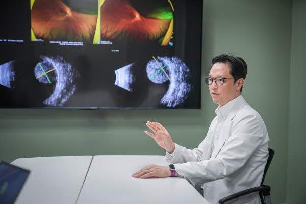 강남세브란스 안과 김민 교수./사진=강남세브란스병원 제공