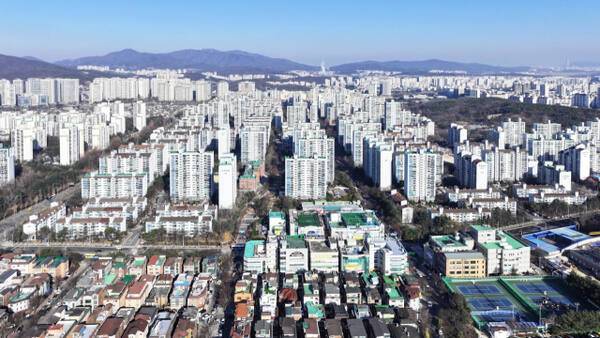 성남 분당신도시 전경. 성남시 제공