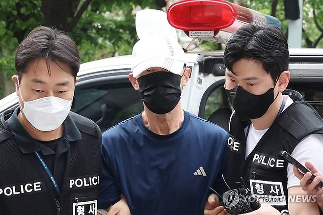 5호선 방화범 [사진출처=연합뉴스]