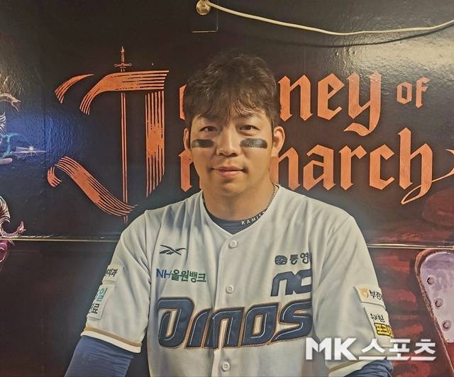 1일 창원 한화전이 끝나고 만난 오영수. 사진(창원)=이한주 기자