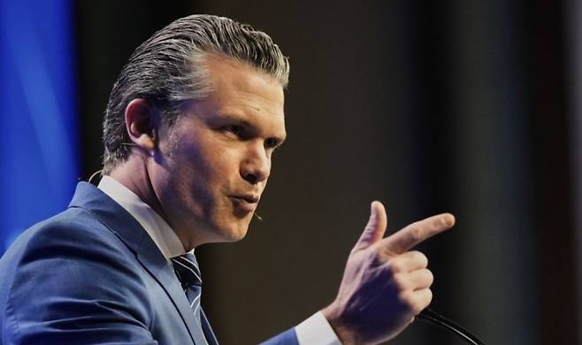 피트 헤그세스 미국 국방부 장관. [연합]