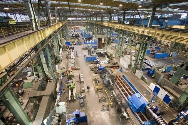 체코 두산스코다파워 생산라인 모습  [두산에너빌리티 제공]