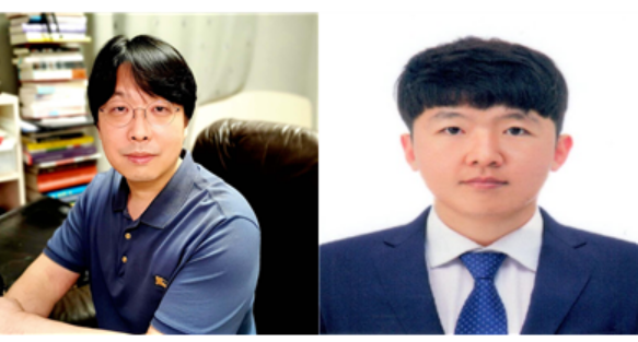 김준곤(왼쪽), 최태수 고려대학교 교수.[고려대학교 제공]