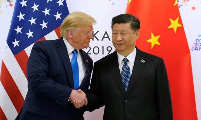 도널드 트럼프 미국 대통령(왼쪽), 시진핑 중국 국가주석. 세계일보 자료사진