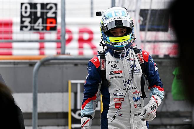 와이마라마 레이싱으로 슈퍼 다이큐 ST-TCR 클래스 2연패를 겨냥하는 이정우. 사진: 김학수 기자