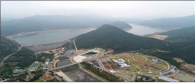 운문댐 전경. 사진제공=환경부