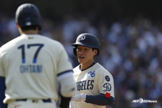 김혜성(가운데). /AFPBBNews=뉴스1