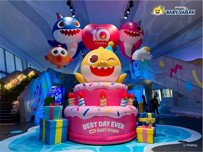 '핑크퐁 아기상어' 10주년 기념 체험형 팝업 [더핑크퐁컴퍼니 제공. 재판매 및 DB 금지]