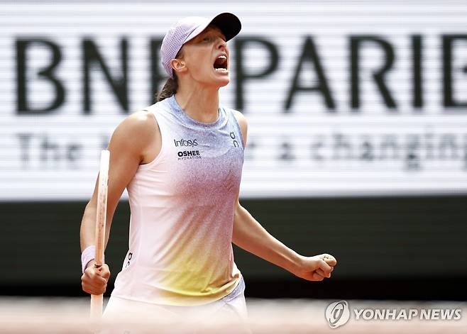 이가 시비옹테크 [EPA=연합뉴스]