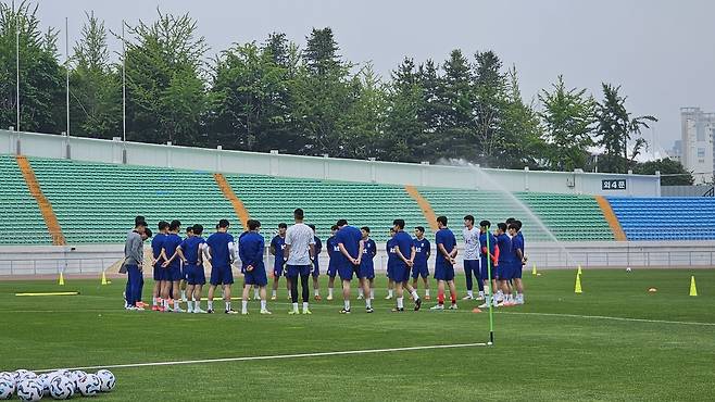 U-22 대표팀 소집 훈련 [촬영 설하은]