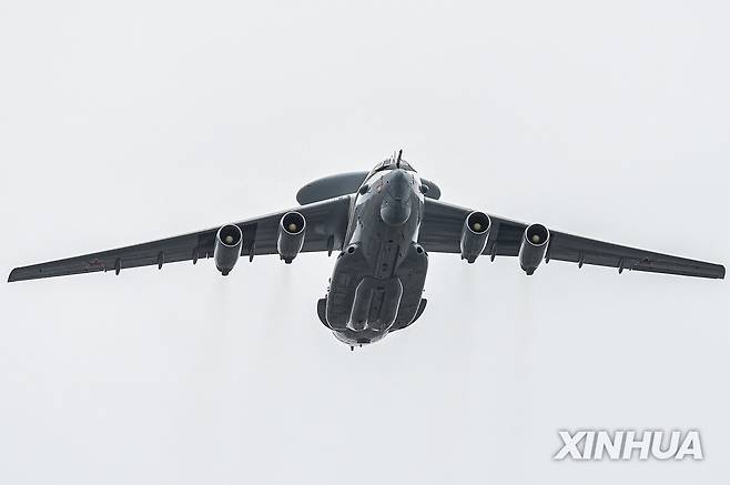 러시아 A-50 공중조기경보통제기 [신화 연합뉴스 자료사진. 재판매 및 DB 금지]