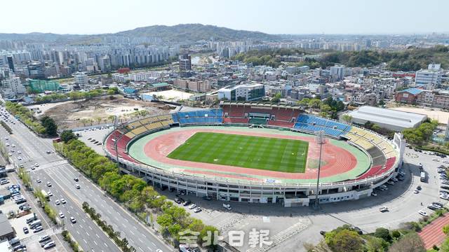 전주종합경기장 부지. 전북일보 자료 사진