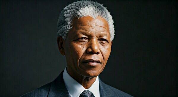 남아프리카공화국의 넬슨 만델라 전대통령은 인종차별정책에 항의한 대가로 27년간 정치범으로 몰려 무고하게 감옥살이를 했는데도 용기와 사랑의 마음을 잃지 않았다. /셔터스톡 AI