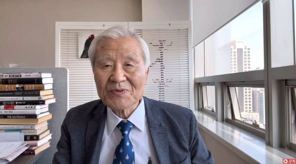 조갑제티브이(TV) 유튜브 영상 갈무리