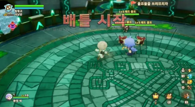 ▲ 생활-전투-탐험으로 이어지는 루프가 자연스럽습니다