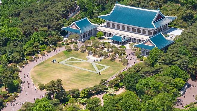 청와대 전경. 연합뉴스