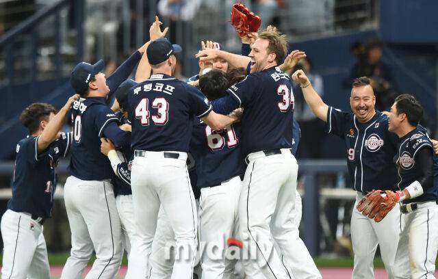 2019 한국시리즈에서 우승을 차지한 두산 베어스./마이데일리
