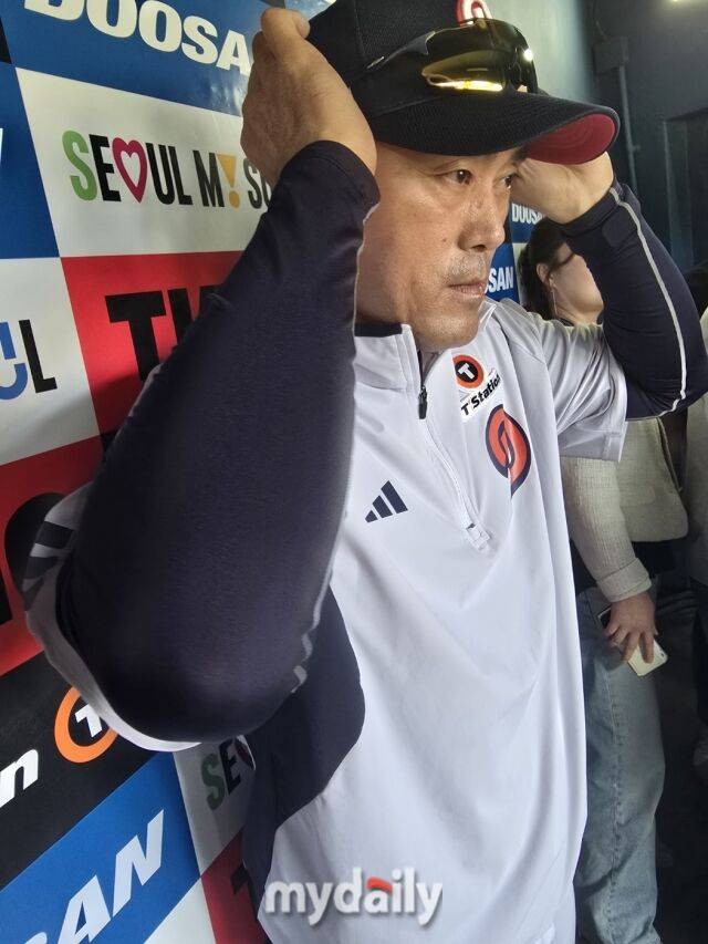 조성환 두산 감독대행/잠실=김진성 기자 kkomag@mydaily.co.kr