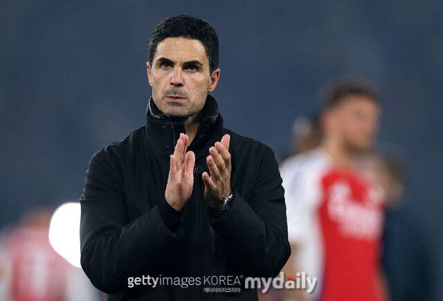 아스날 FC의 미켈 아르테타 감독. /게티이미지코리아